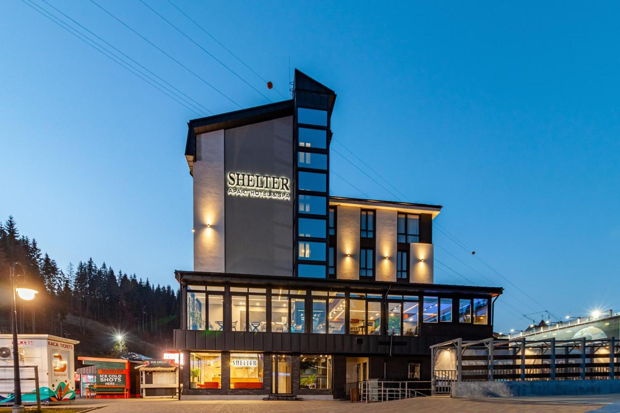 Shelter Apart Hotel Bukovel Exterior foto