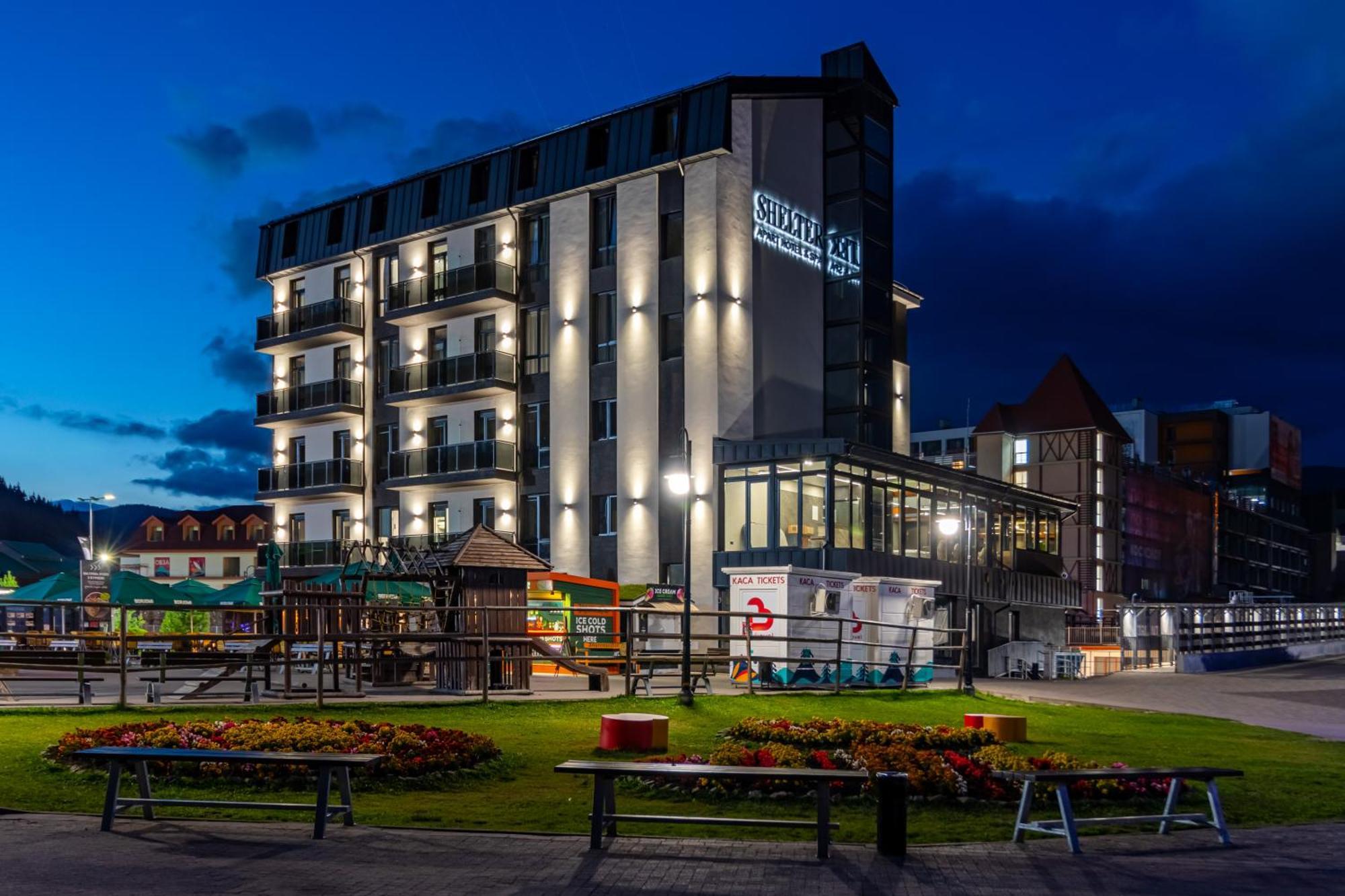 Shelter Apart Hotel Bukovel Exterior foto
