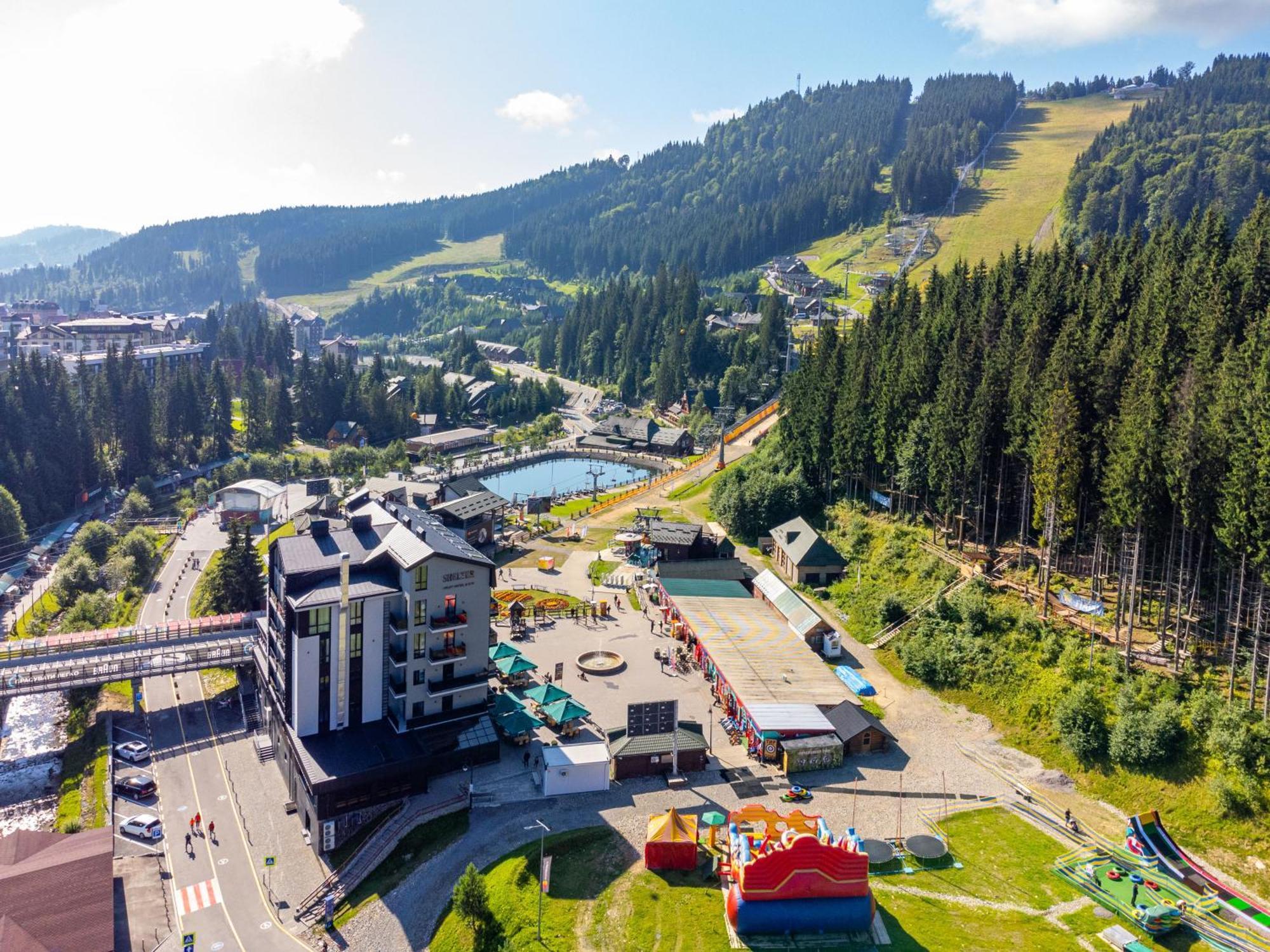 Shelter Apart Hotel Bukovel Exterior foto